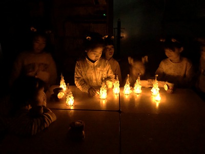 12/3下田を遊ぶ学ぶ講座㉑放課後ジオ「クリスマス飾りを作る」を見学♪