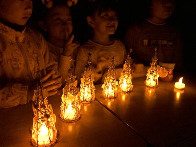 12/3下田を遊ぶ学ぶ講座㉑放課後ジオ「クリスマス飾りを作る」を見学♪