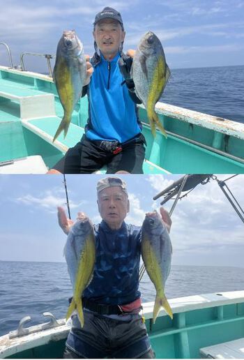 8/7（水）　下田・須崎港　光明丸　イサキ船