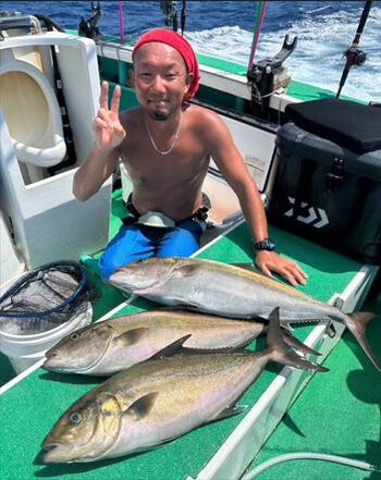 8/3(土)　下田港　龍正丸　銭洲船　カンパチ　