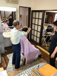 介護予防通所介護の最初の利用者は元床屋さん 2019/08/15 10:43:13