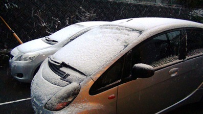 ★今冬初雪模様★