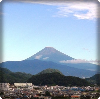 ★束の間の富士山★