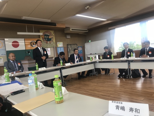 静岡県青連　平成30年度第3回理事会が行われました。