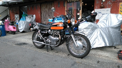 シーマ・ワールド│静岡県富士市の中古(ヴィンテージ)バイク専門店 ダイク屋Deバイク屋:KAWASAKI Ｗ1ＳＡ