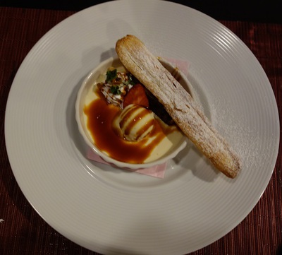うたゆの宿夕食デザート♪