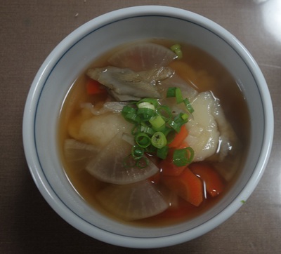 すいとん作りました♪