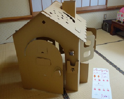 ダンボールハウス♪