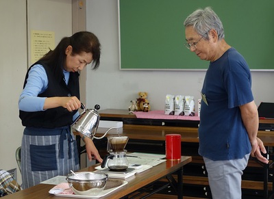 富丘公民館コーヒー教室♪（1回目）