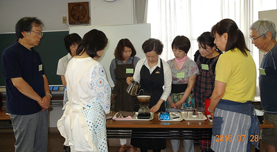 富丘公民館アイスコーヒー教室♪