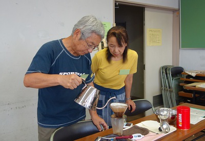 富丘公民館コーヒー教室（第3回）♪