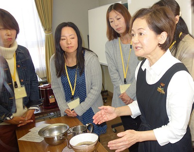 富丘公民館幼児学級のコーヒー教室♪