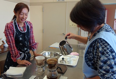 富士根北公民館コーヒー教室♪