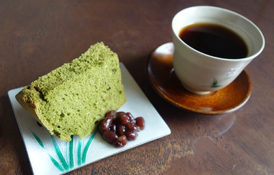 抹茶のシフォンケーキ♪