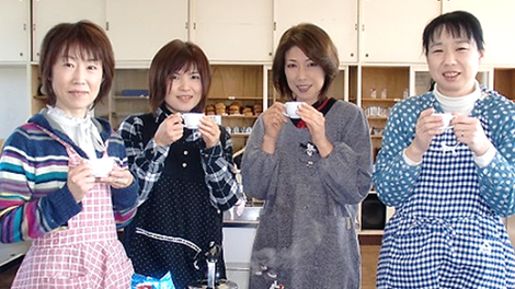 四中　コーヒー教室♪