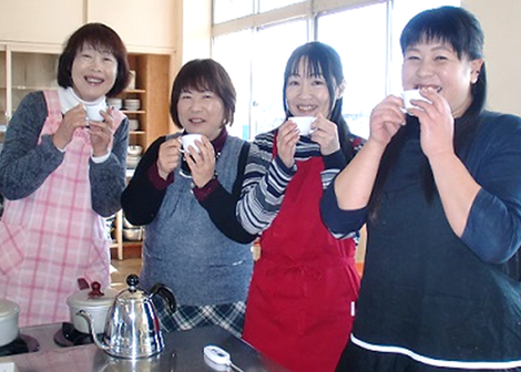 四中　コーヒー教室♪