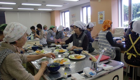 今日も栄養学級へ行ってきました♪