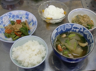 栄養学級（食育ボランティア養成講座）行ってま～す♪