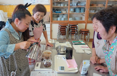 富士根南公民館コーヒー講座♪