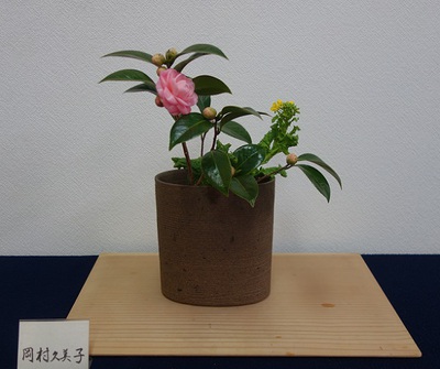 野の花生け花教室♪