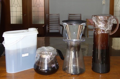 水出しコーヒーのいれ方4種類♪