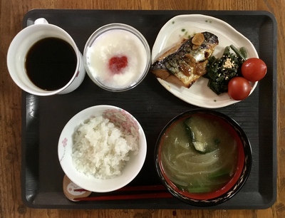 昨日の朝ごはん