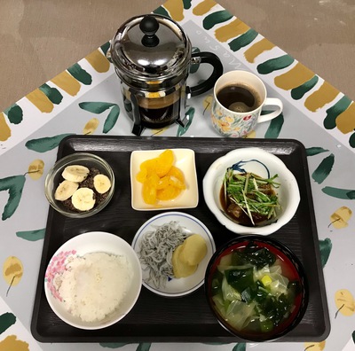 朝ごはん♪