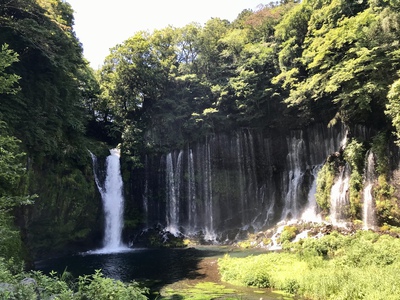 白糸の滝♪