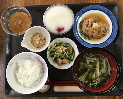 一昨年の朝ごはん