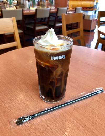 ドトールのコーヒーフロート♪