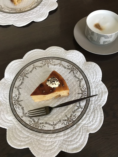 リンゴのヨーグルトケーキ♪