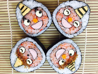 鬼は〜外！かわいい鬼のお寿司