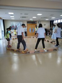 富士、体操教室