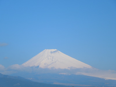今朝の富士山で～す♪