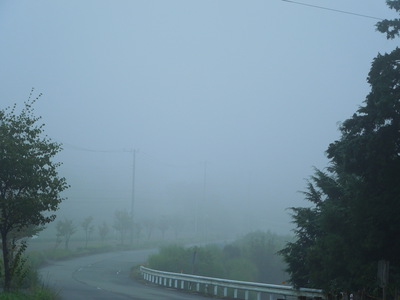 朝7時50分の末広山