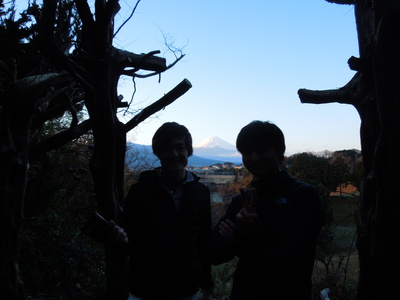 富士山とイケメン♬