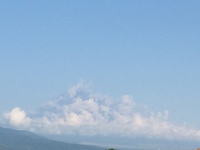 今朝の富士山