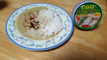 【いなばのタイカレー】缶詰なのに美味しい！