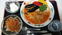 隠れた人気メニュー、カレー