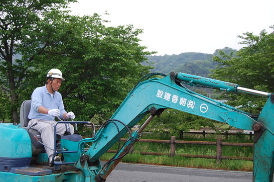 伊豆どろフェス会場設営