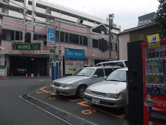 東京の駐車事情