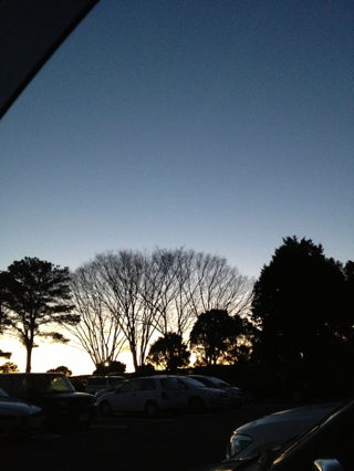 夕方