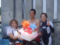 ２０１０年７月２１日体験ダイビング