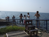 2010年8月22日　体験ダイビング＆流しもえめん