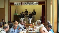 敬老会のお手伝い
