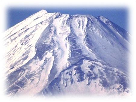 ★鮮明な富士山★クリスマス寒波の中で