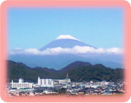 初冠雪の富士山★