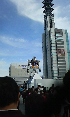 ガンダム像。の巻