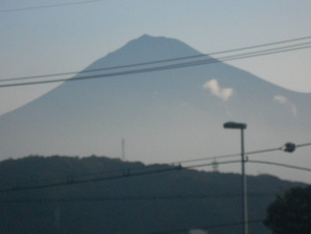 今日の富士山
