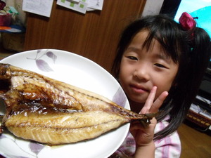さばの塩焼き♪